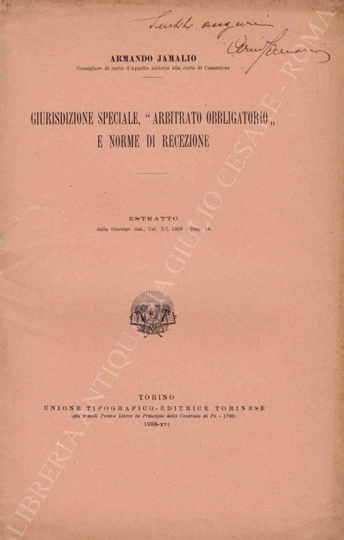 Giurisdizione speciale