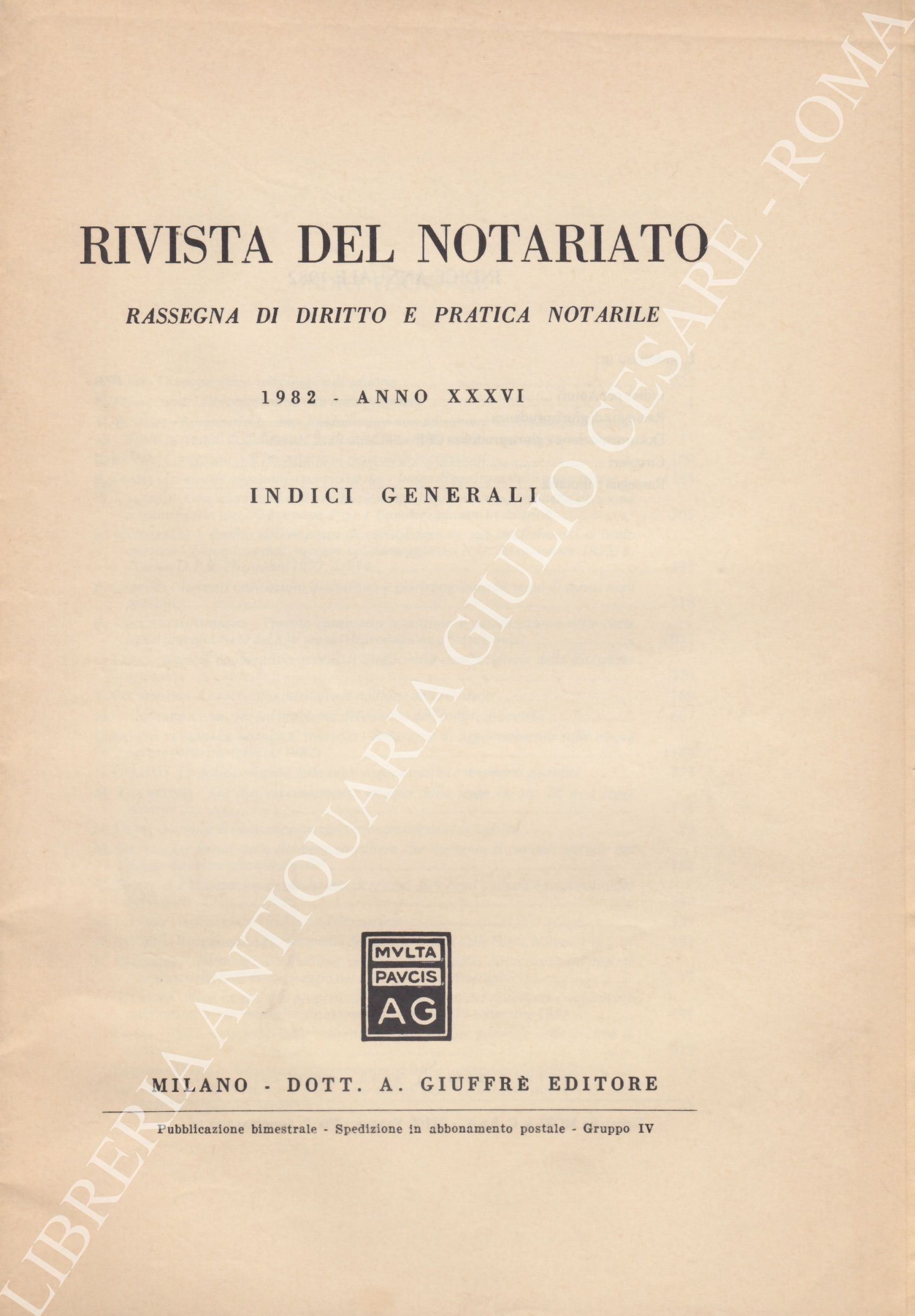 La rivista del Notariato