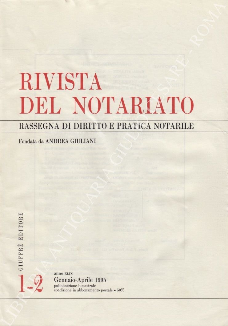 La rivista del Notariato