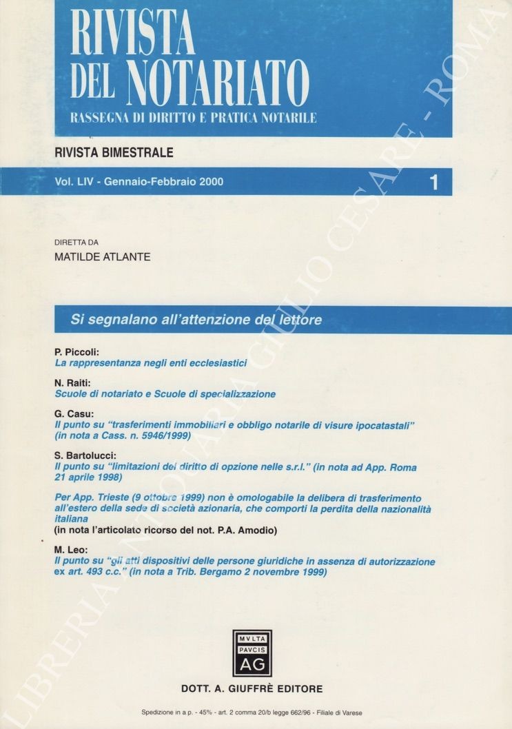 La rivista del Notariato