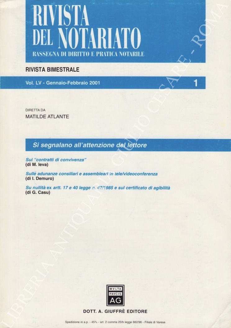 La rivista del Notariato