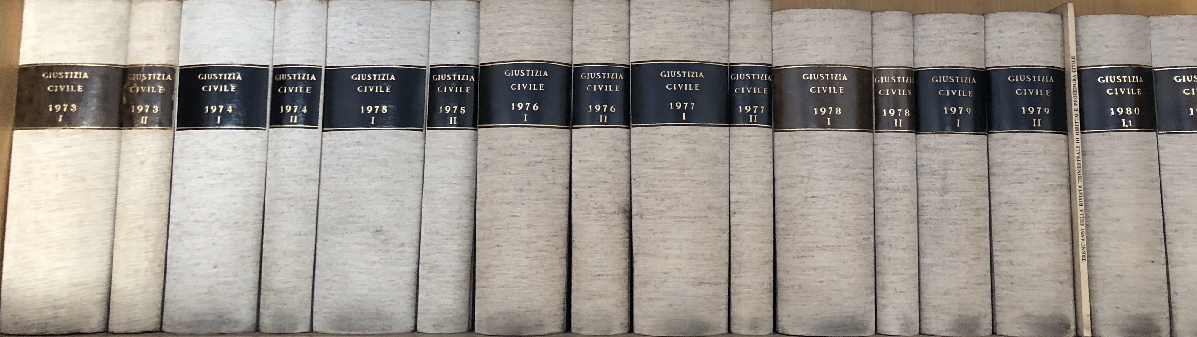 Giustizia Civile. Rivista mensile di giurisprudenza