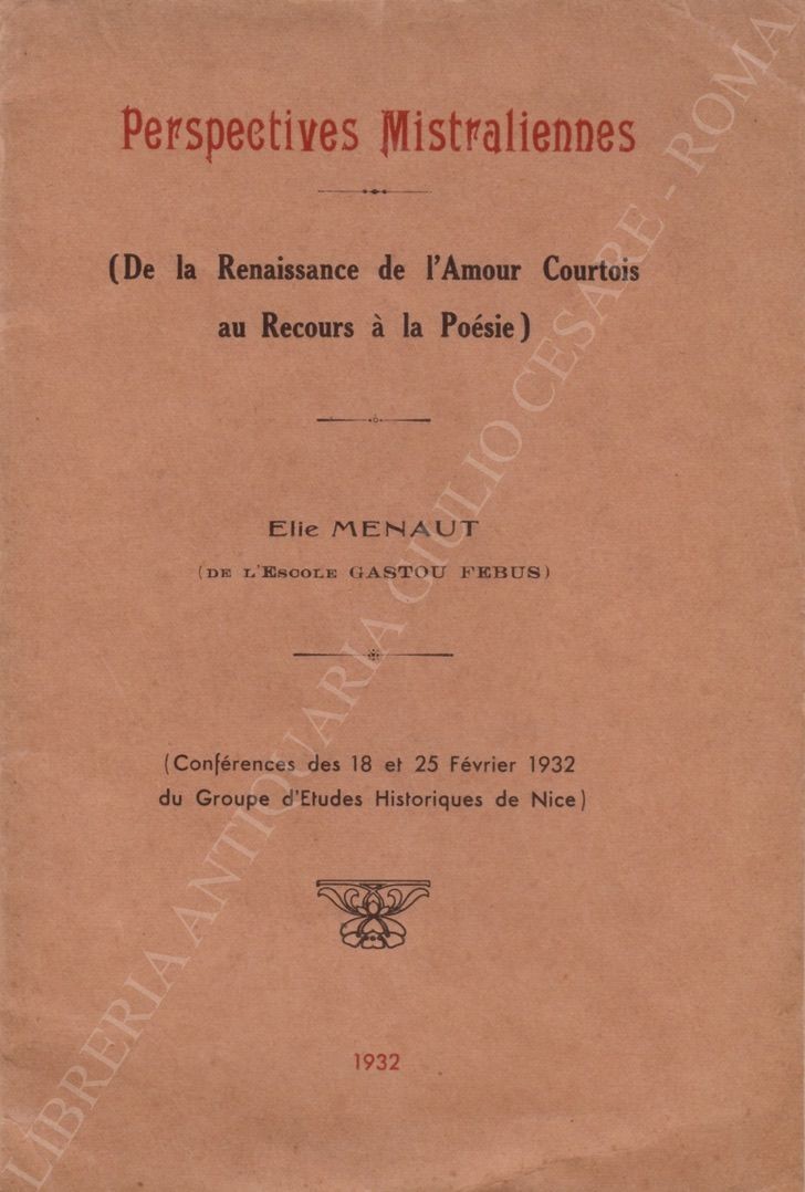 Perspectives Mistraliennes