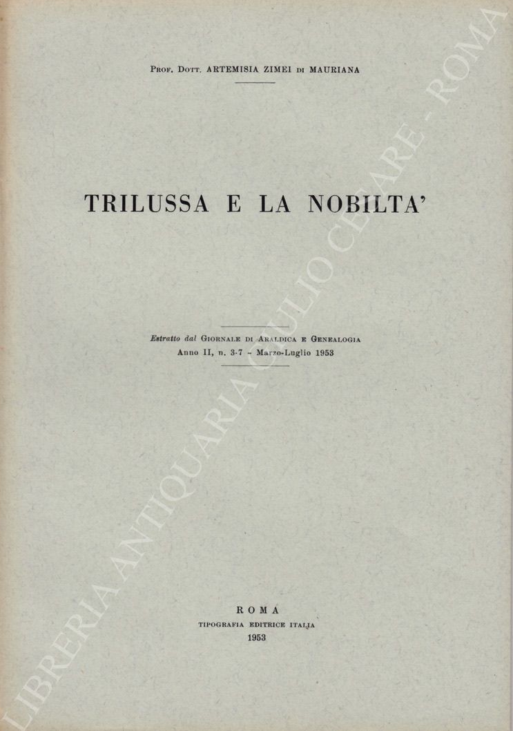 Trilussa e la nobiltà
