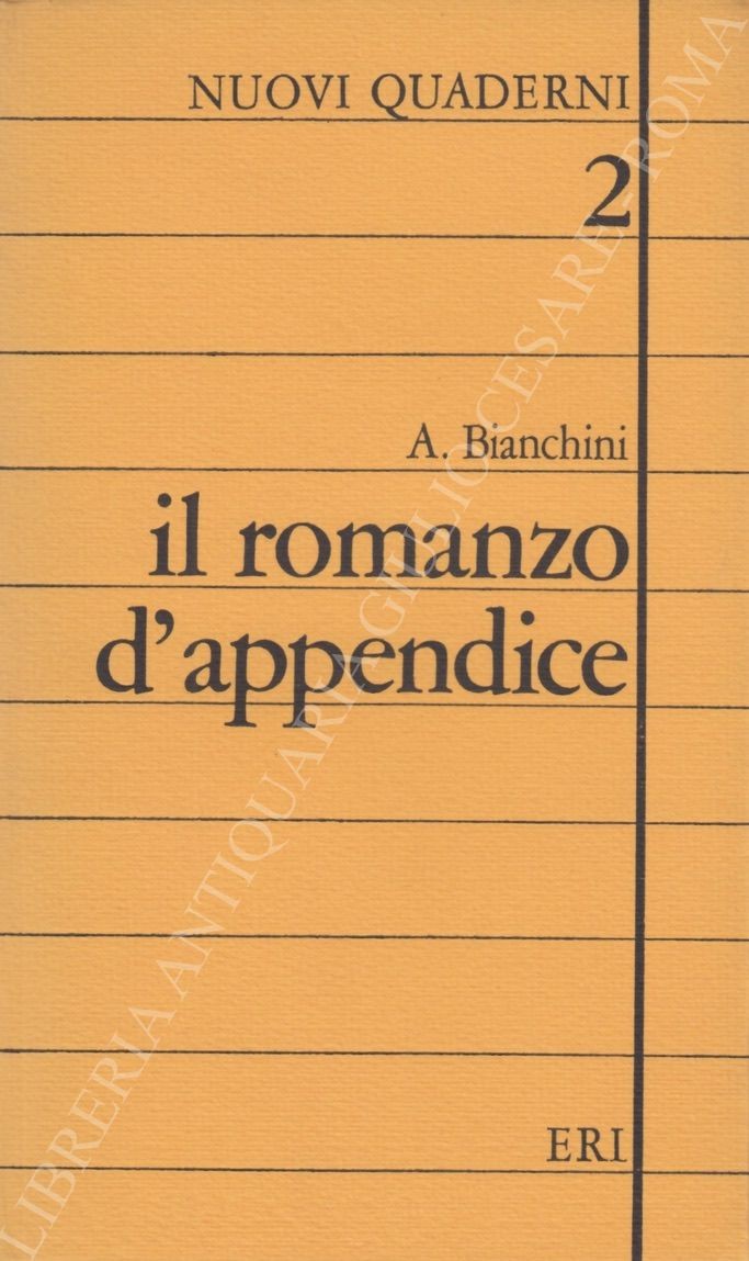 Il romanzo d'appendice