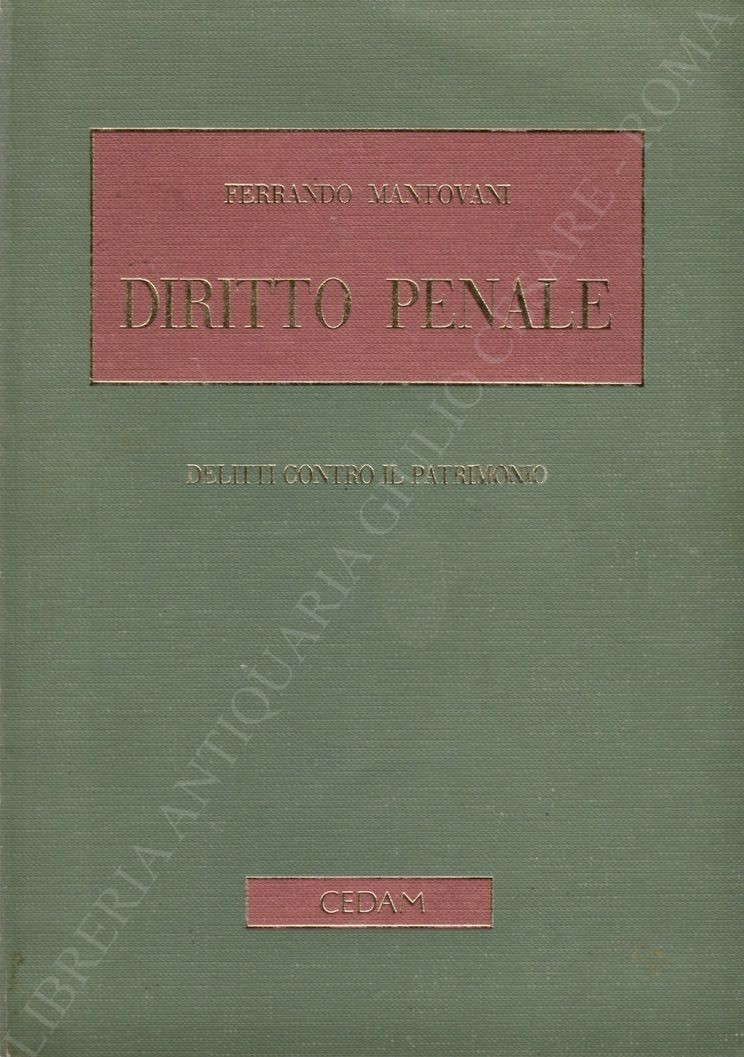 Diritto penale. Parte speciale