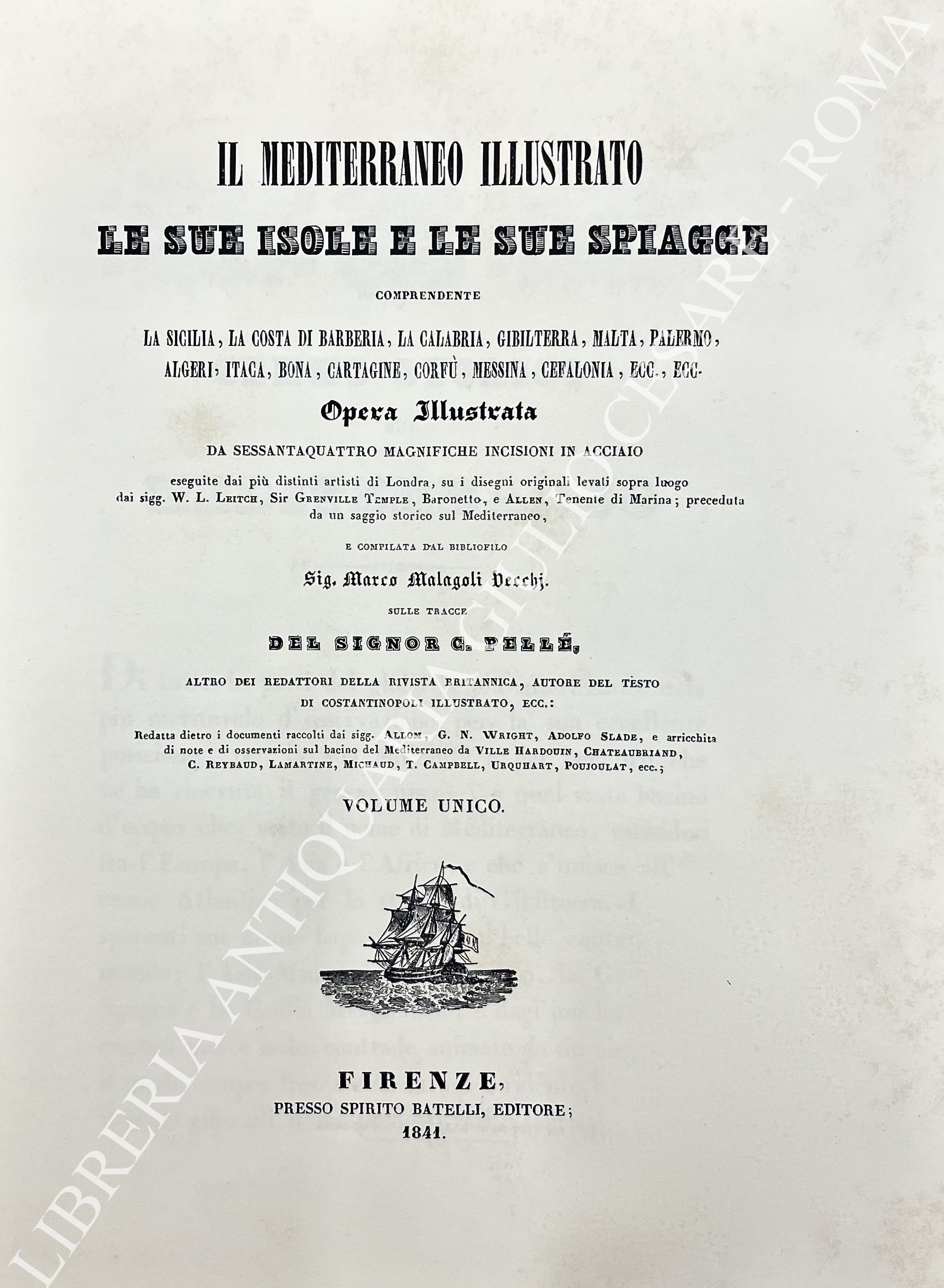 Il Mediterraneo illustrato le sue isole e le sue spiagge 