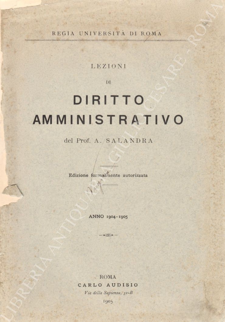 Lezioni di diritto amministrativo