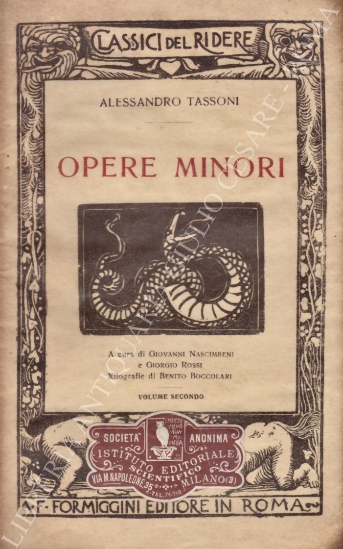 Opere minori