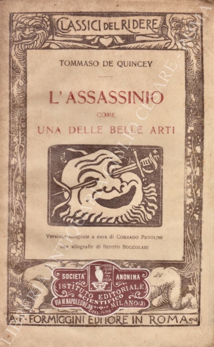 L'assassinio come una delle belle arti