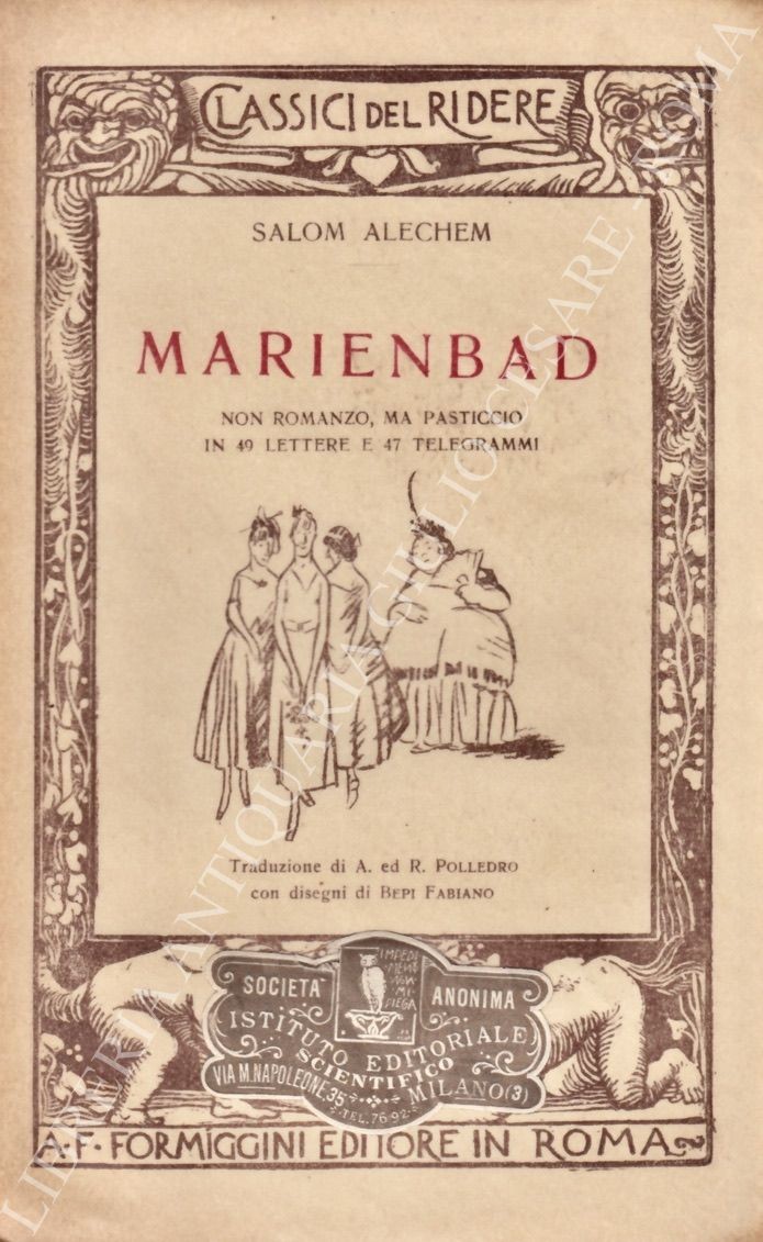 Marienbad. Non romanzo ma pasticcio in 49 lettere