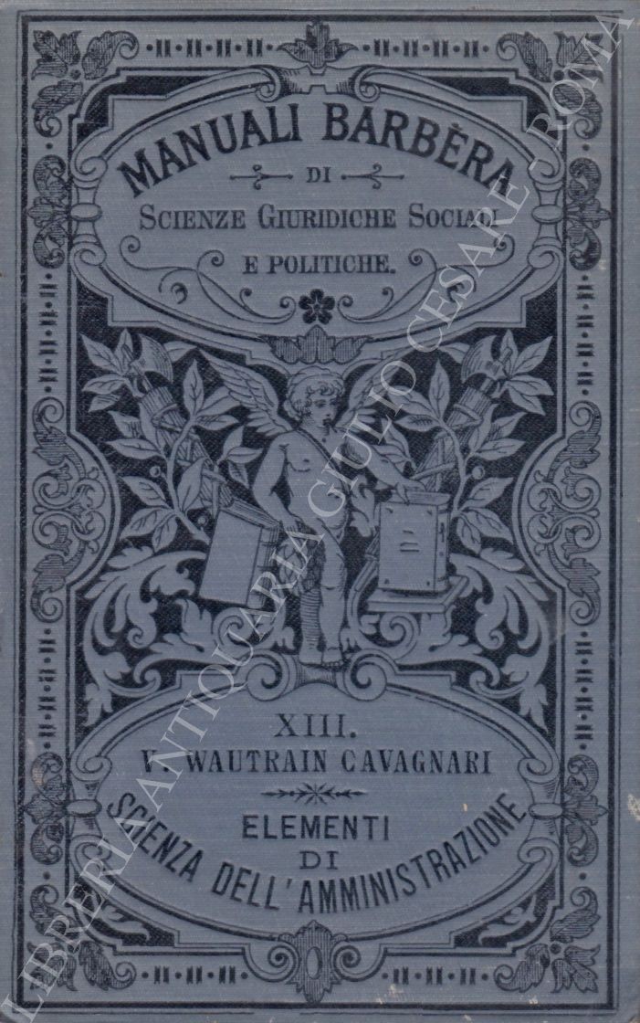 Elementi di scienza dell'amministrazione