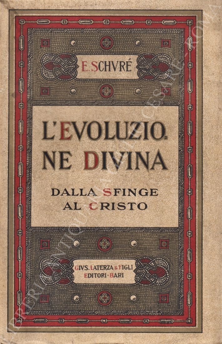 L'evoluzione divina. Dalla Sfinge al Cristo