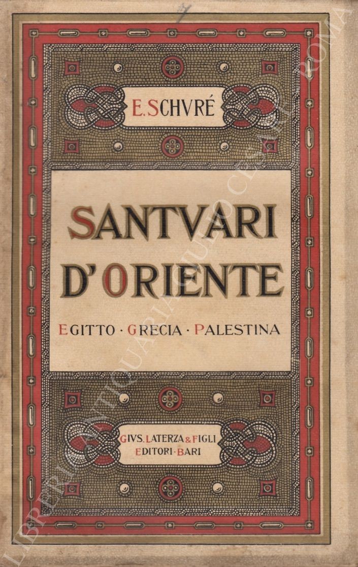 Santuari d'Oriente. Egitto. Grecia. Palestina