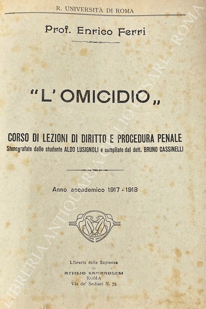 L'omicidio
