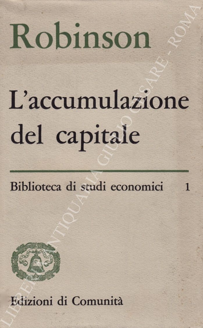 L'accumulazione del capitale