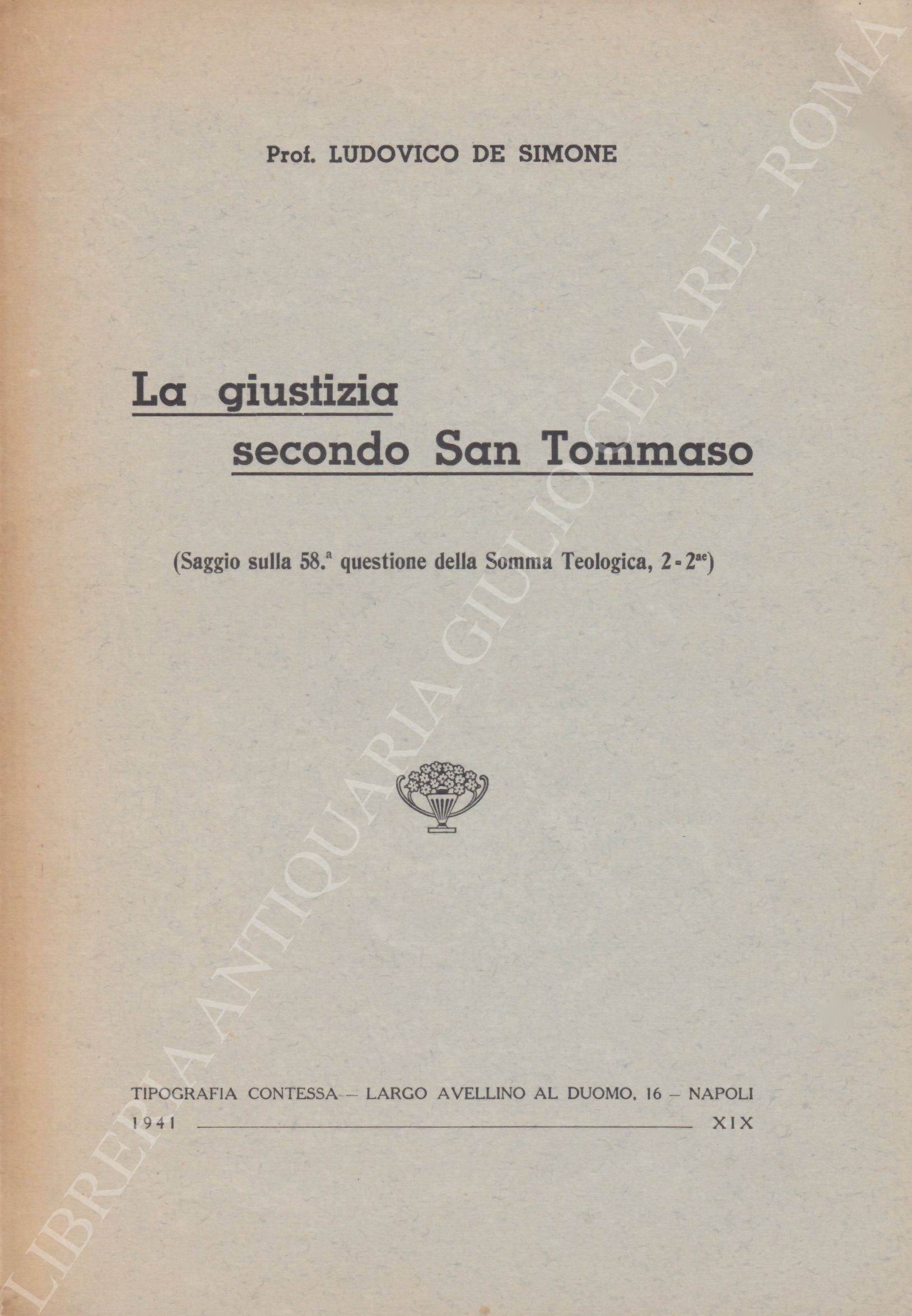 La giustizia secondo San Tommaso