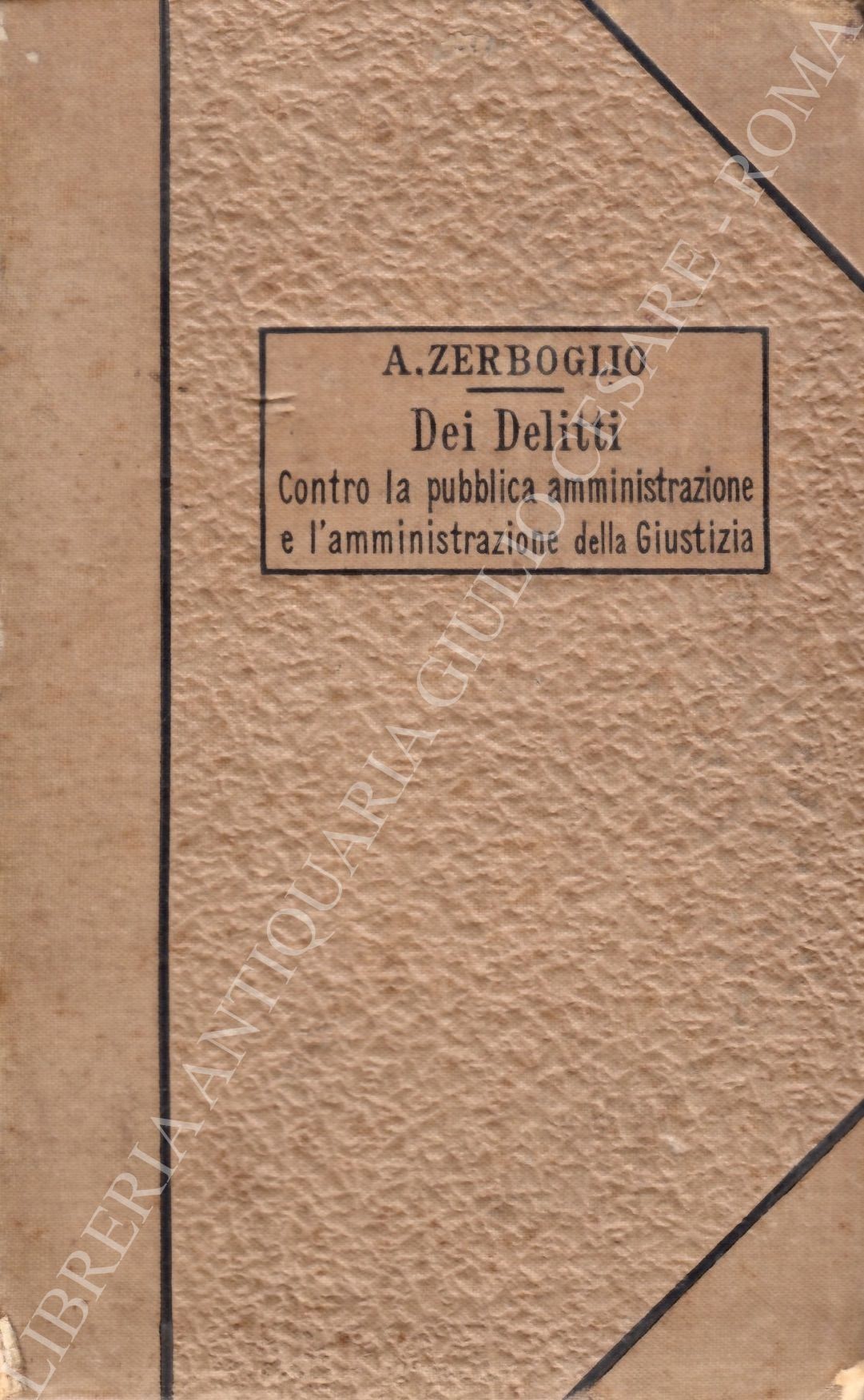 Dei delitti contro la pubblica amministrazione