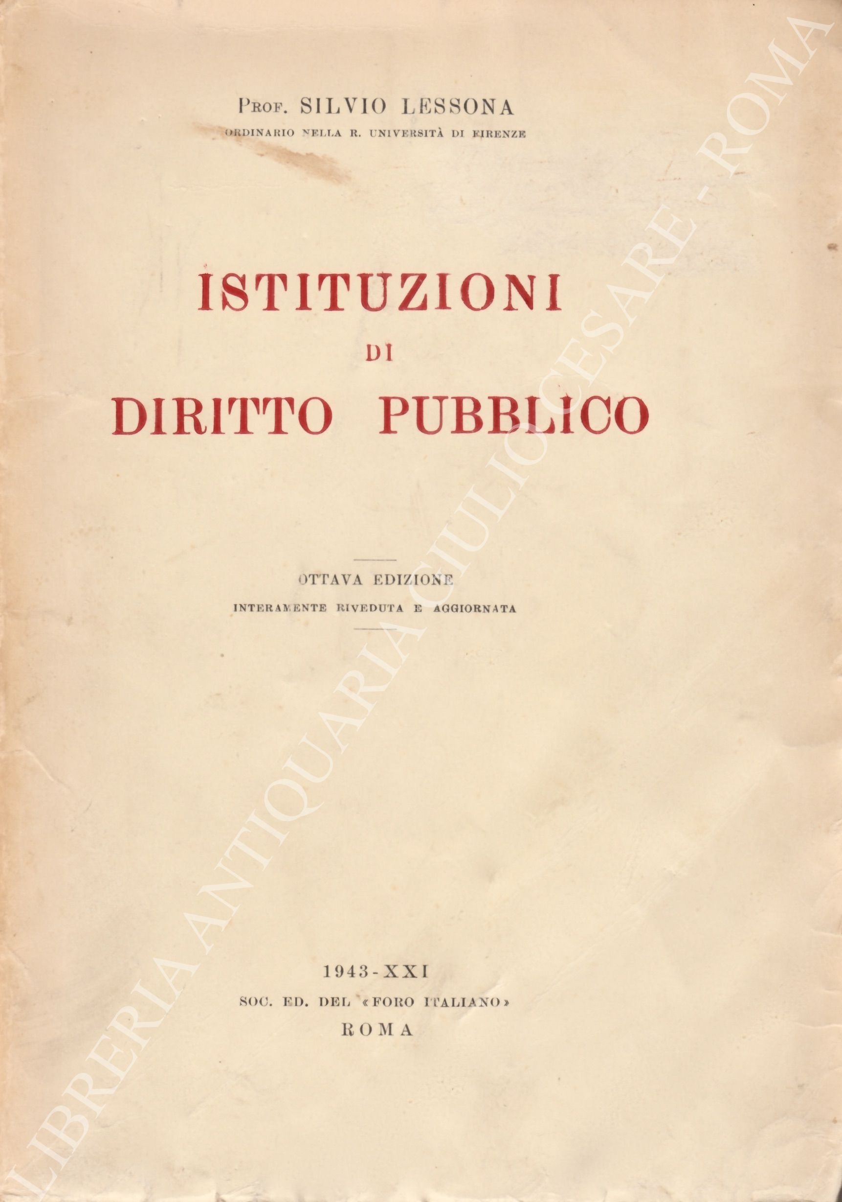 Istituzioni di diritto pubblico