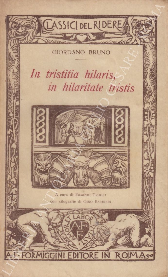In tristitia hilaris, in hilaritate tristis