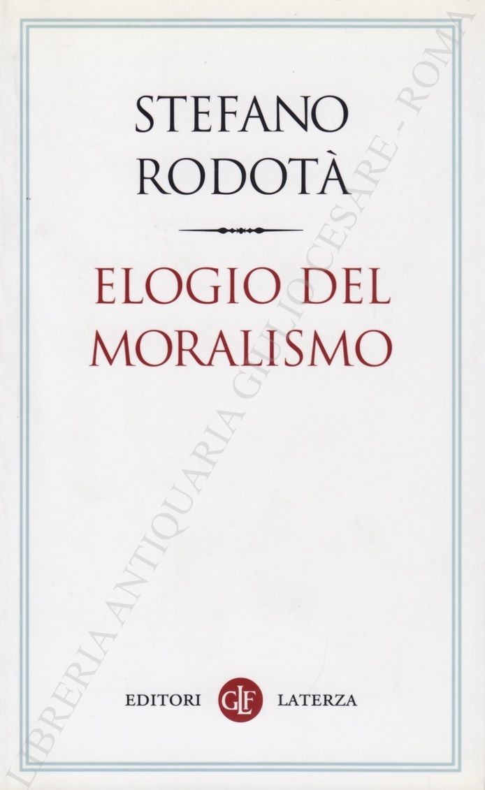 Elogio del moralismo