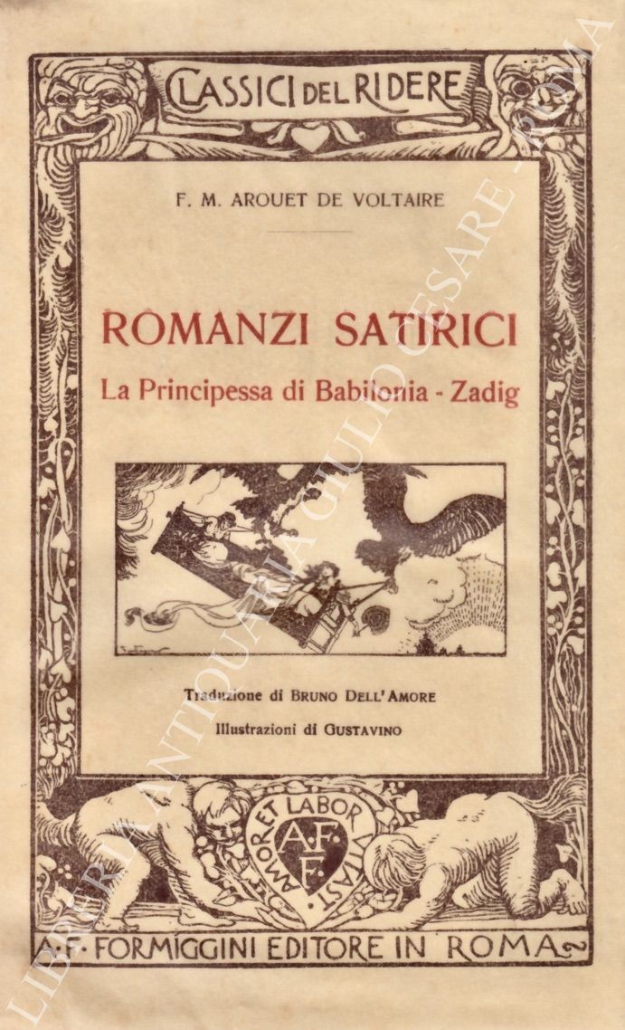 Romanzi satirici. La principessa di Babilonia