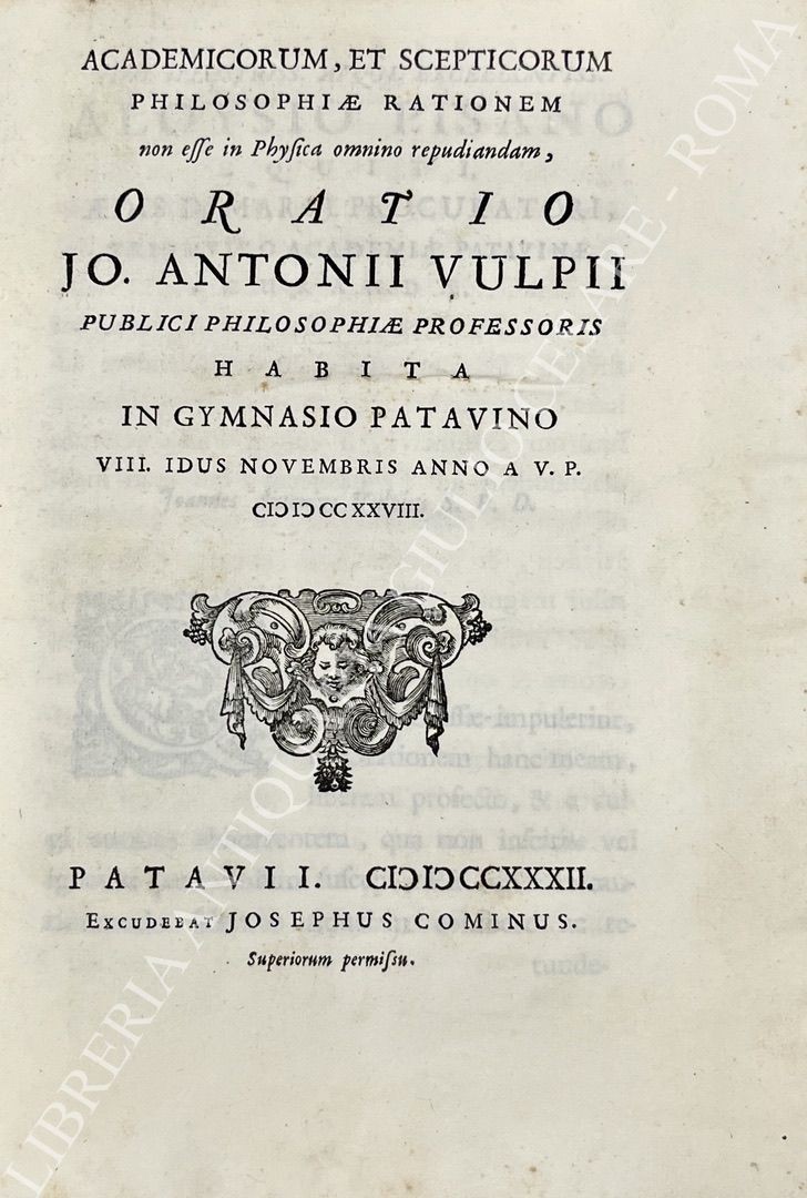 Academicorum, et scepticorum philosophiae rationem