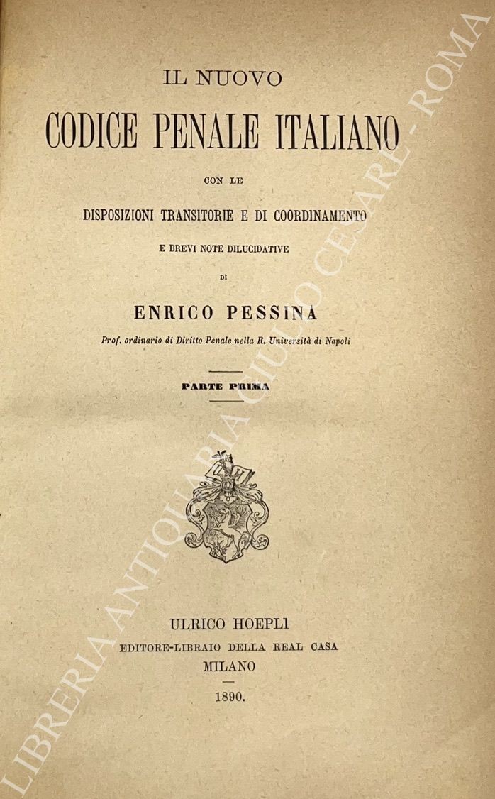 Il nuovo codice penale italiano