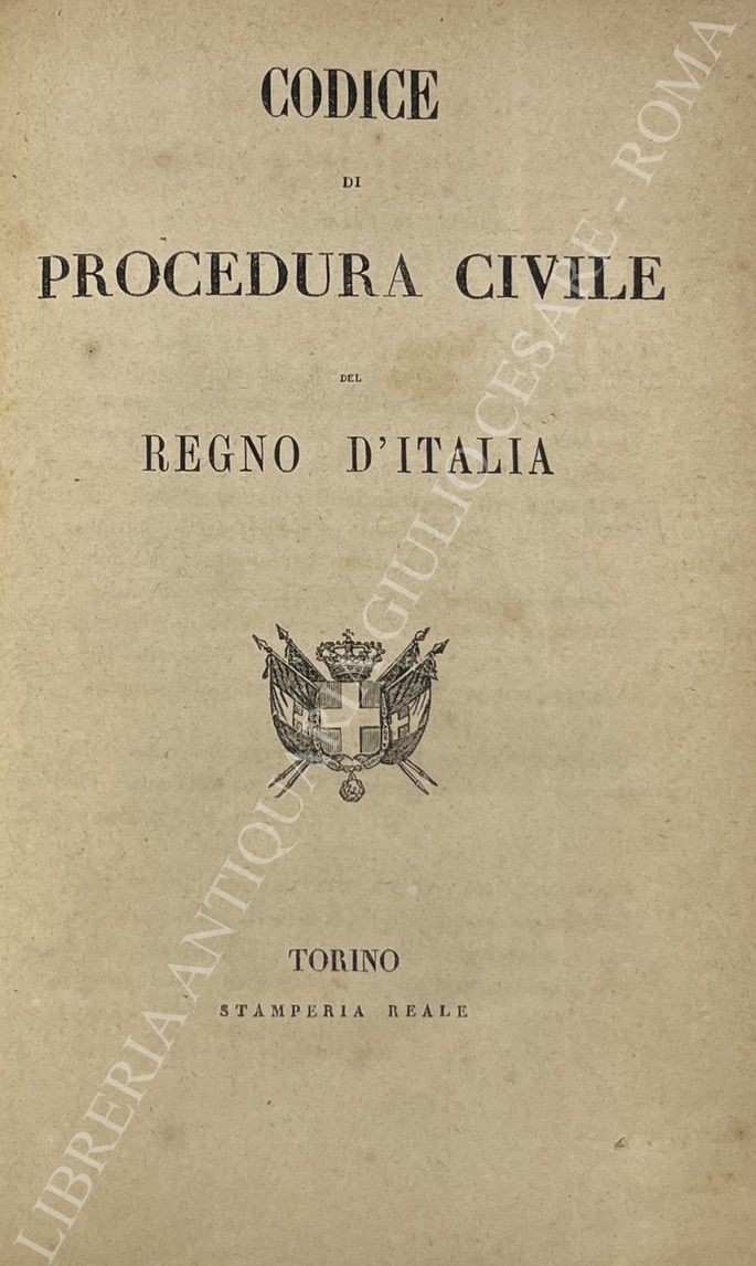 Codice di procedura civile del Regno d'Italia