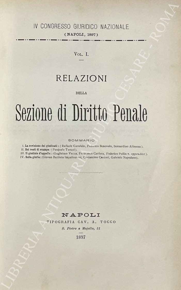 Relazioni della Sezione di Diritto Civile