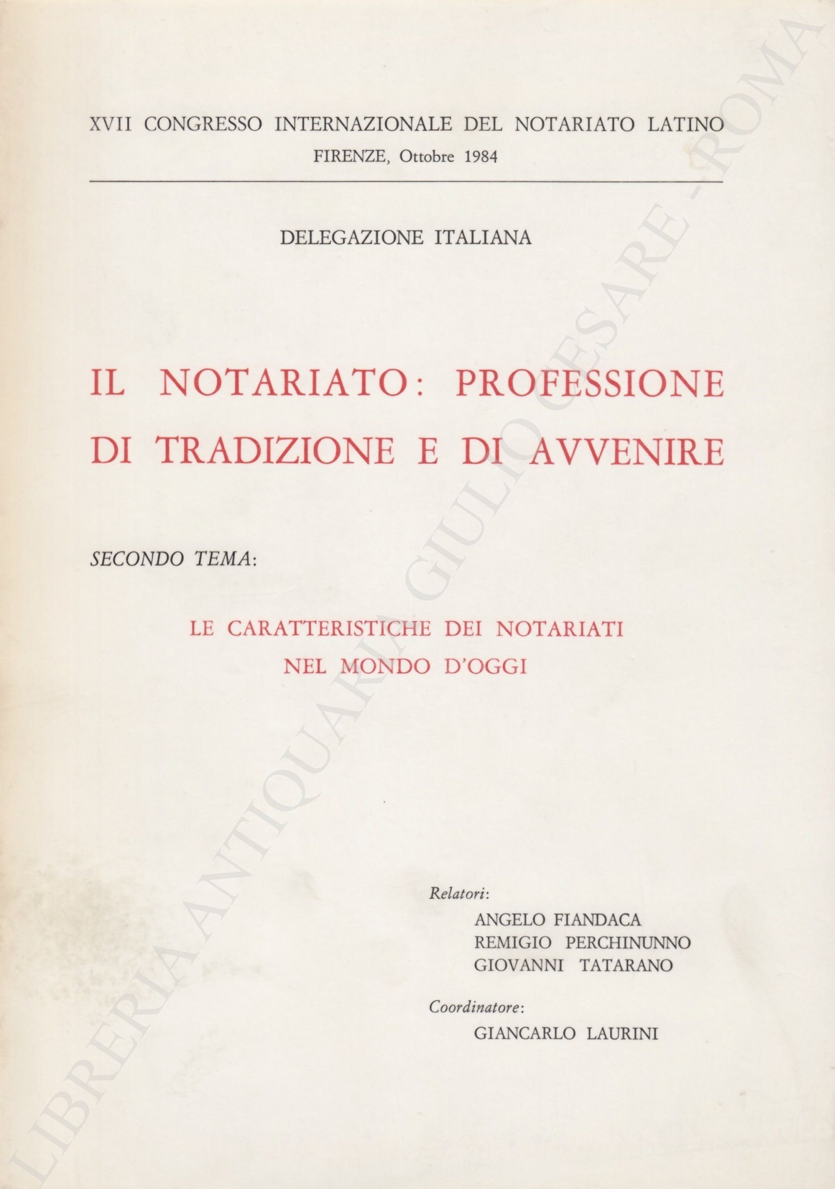 Il notariato: professione di tradizione e di avvenire
