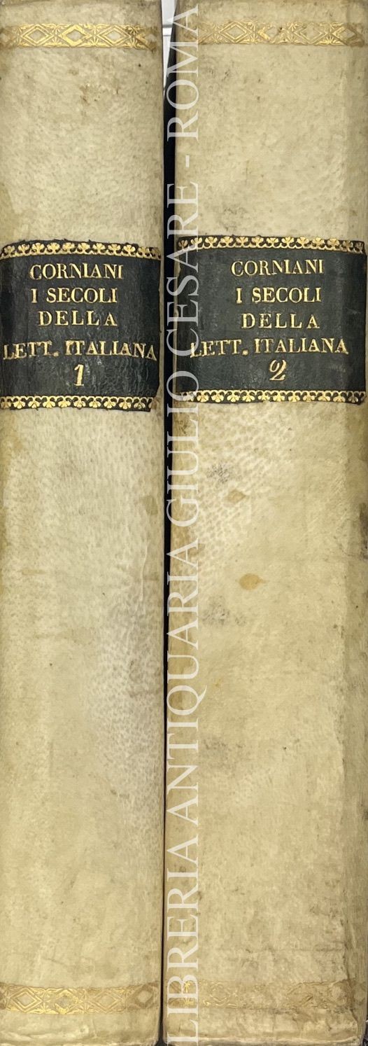 I secoli della letteratura italiana dopo il suo risorgimento