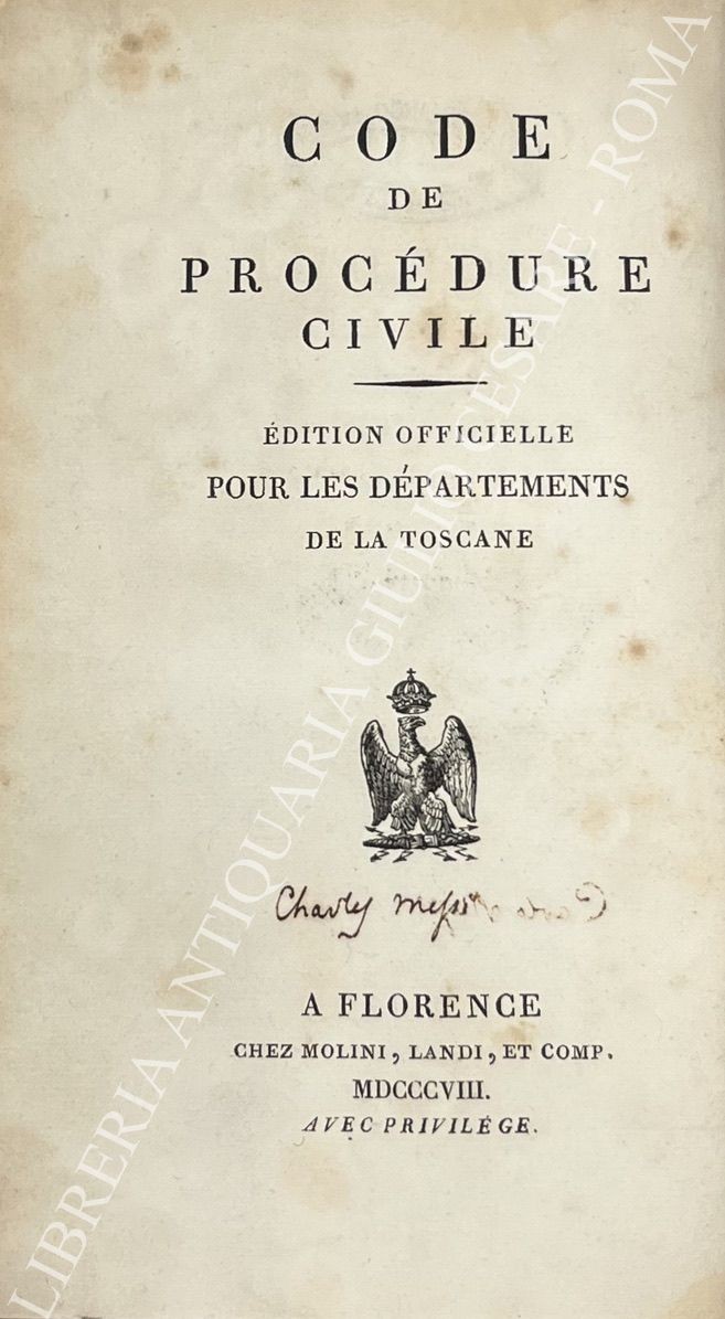 Code de procedure civile. Edition officielle
