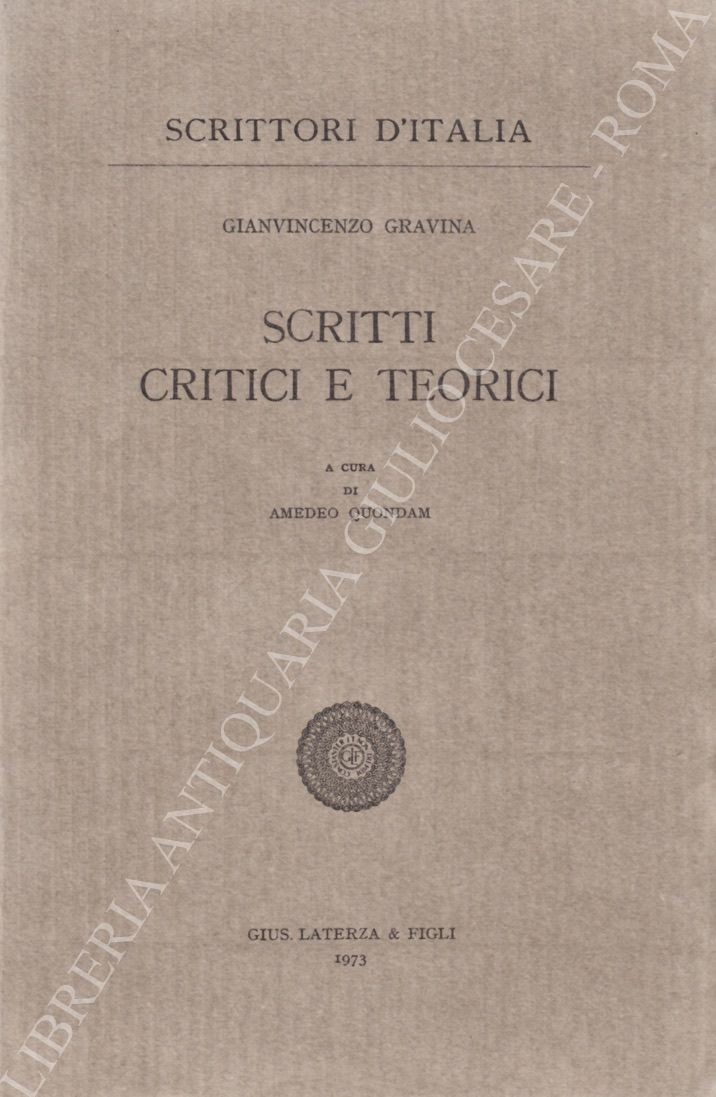 Scritti critici e teorici