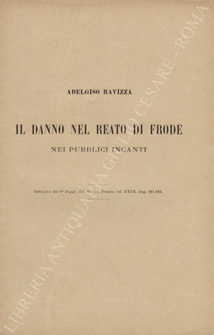 Il danno nel reato di frode