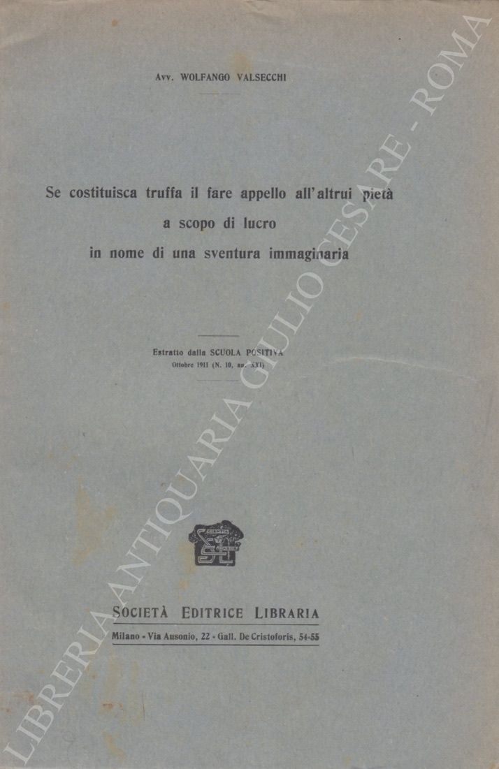 Se costituisca truffa il fare appello all'altrui pietà