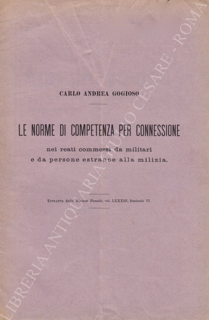 Le norme di competenza per connessione