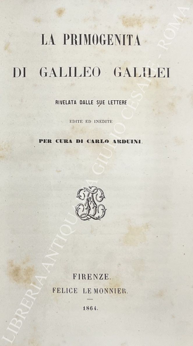 La primogenita di Galileo Galilei