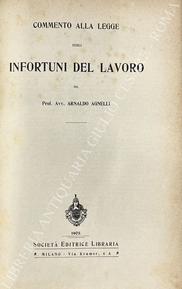 Commento alla legge sugli infortuni sul lavoro