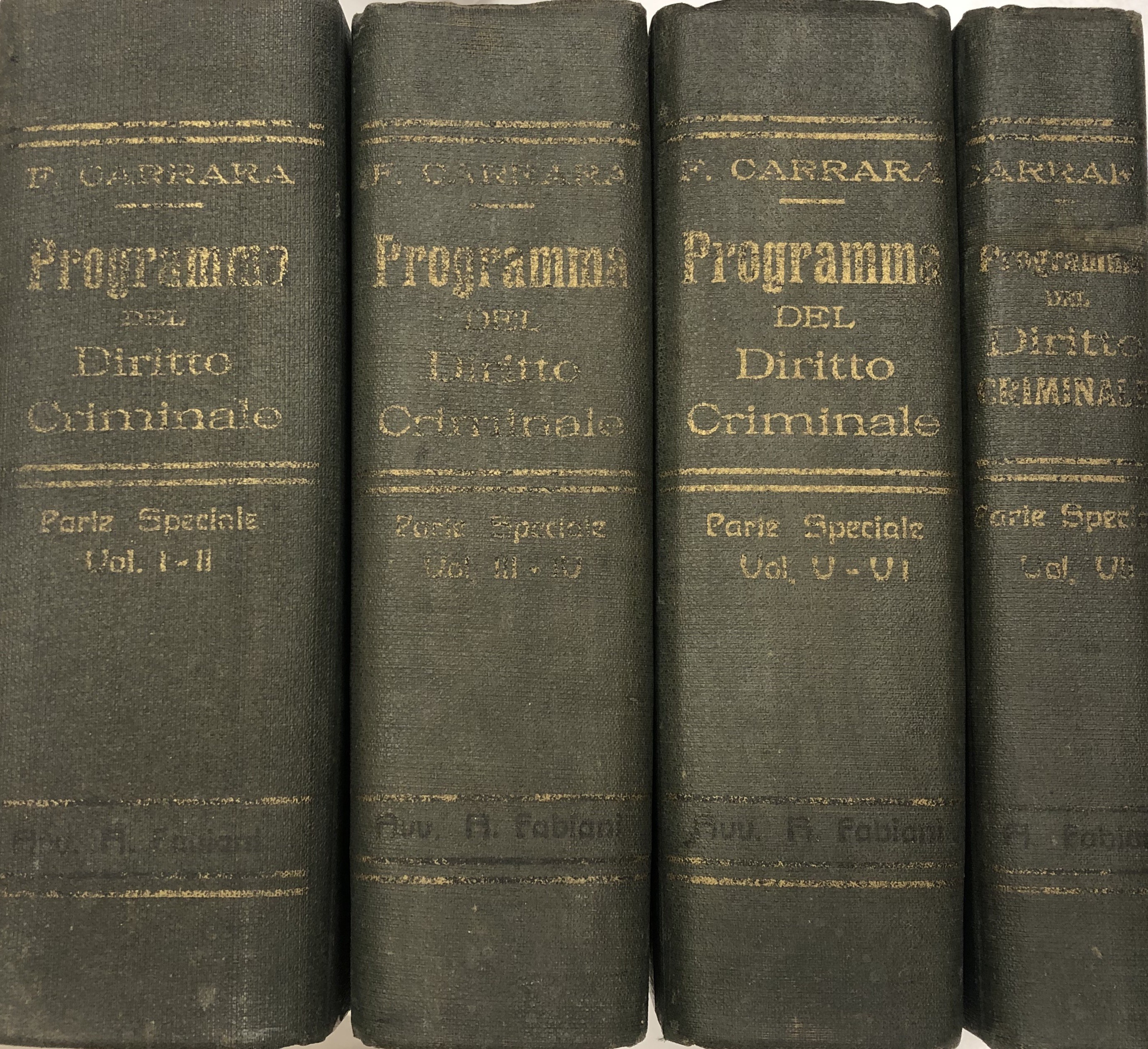 Programma del corso di diritto criminale