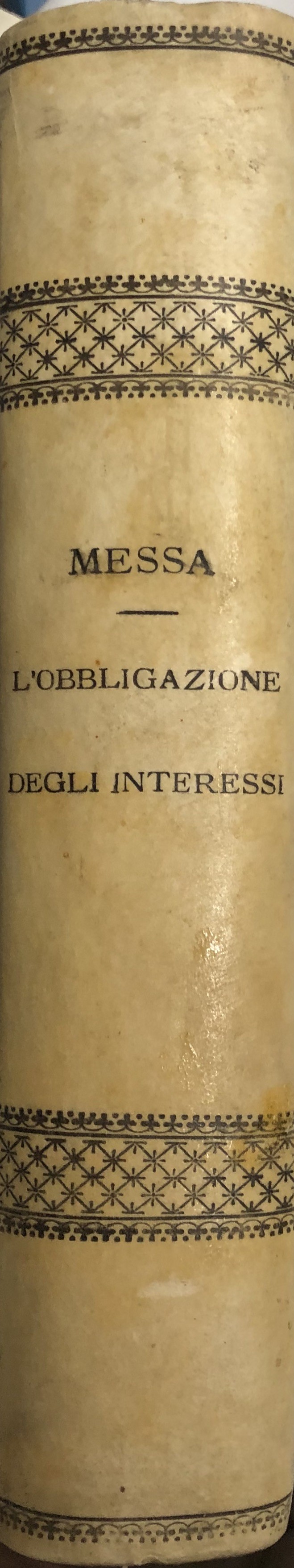 L'obbligazione degli interessi e le sue fonti
