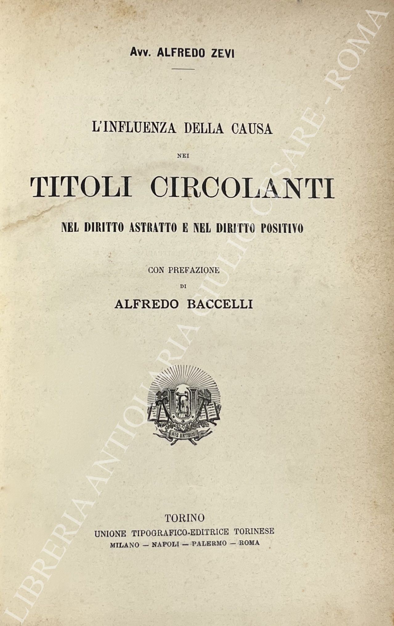 L'influenza della causa nei titoli circolanti