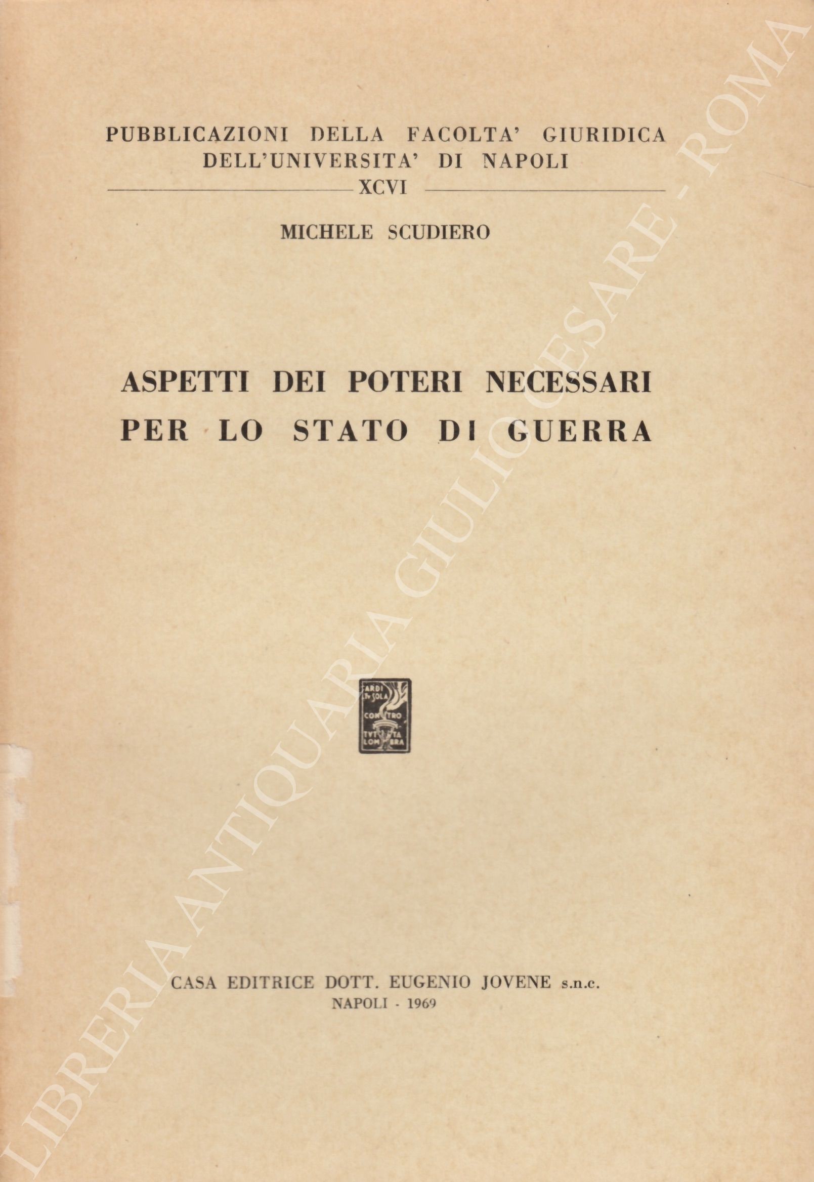 Aspetti dei poteri necessari per lo stato di guerra