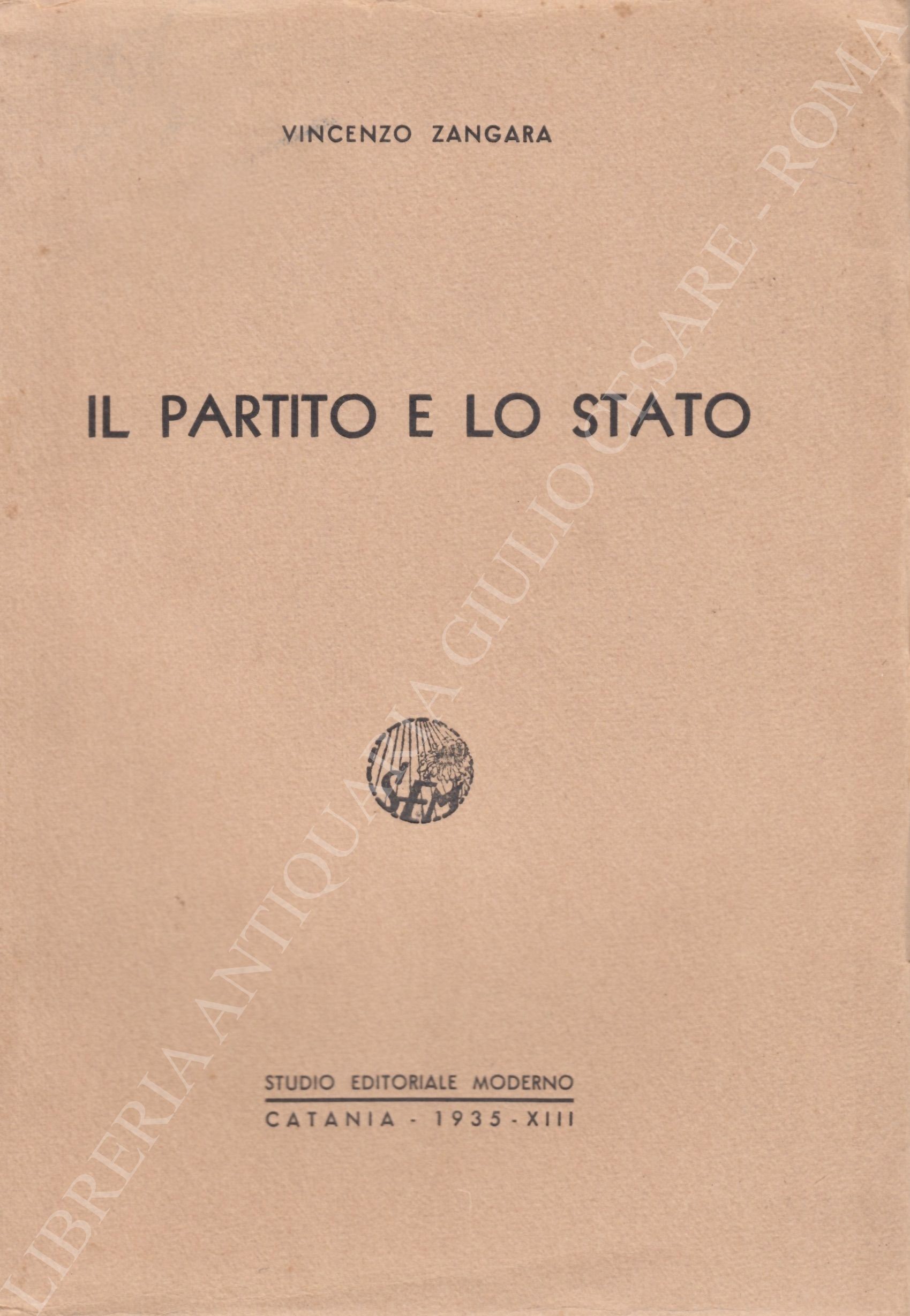 Il partito e lo Stato