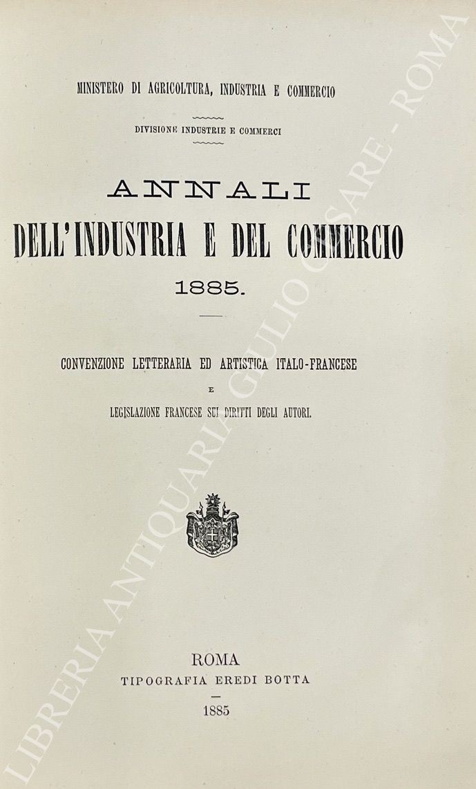 Convenzione letteraria ed artistica italo-francese