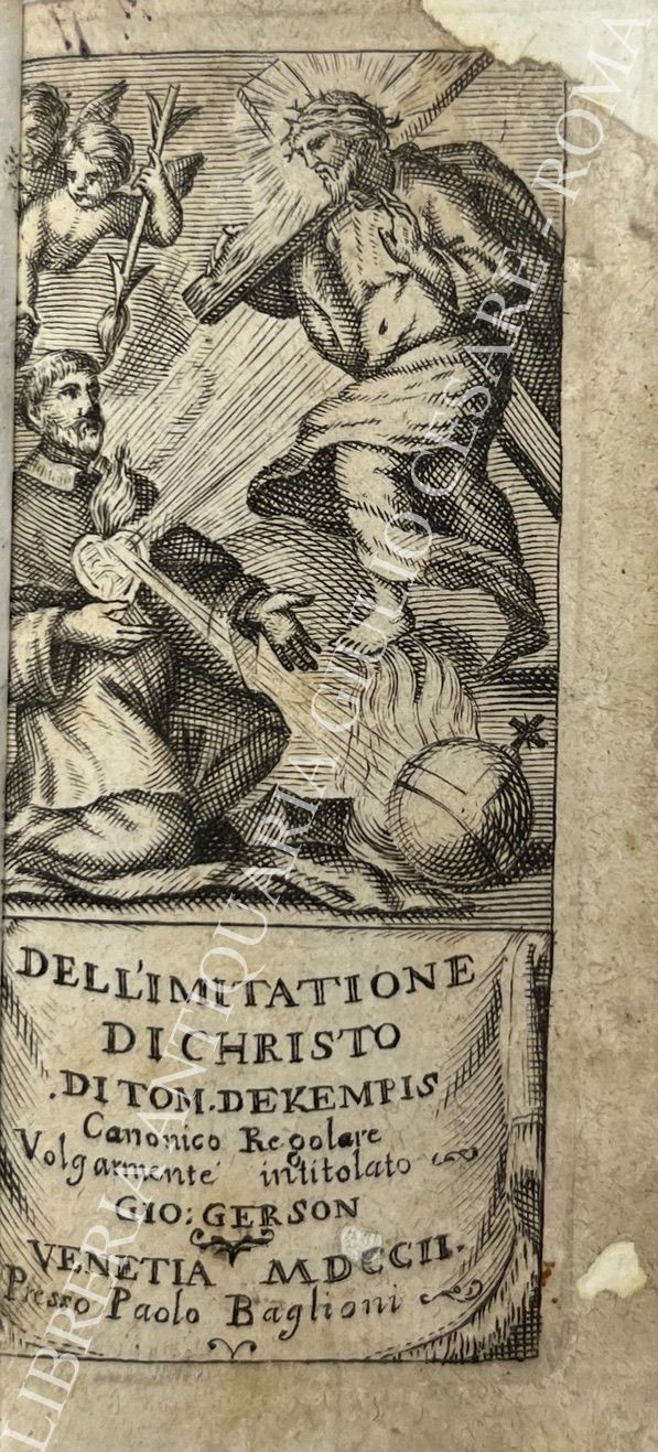 Dell'imitatione di Christo di Tom. De Kempis Canonico Regolare