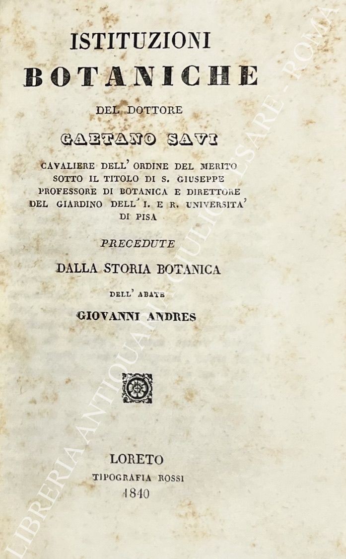 Istituzioni botaniche