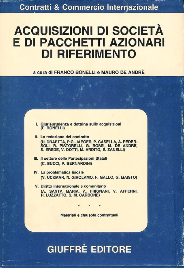 Convegno su Acquisizioni di società