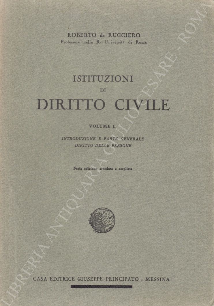 Istituzioni di diritto civile