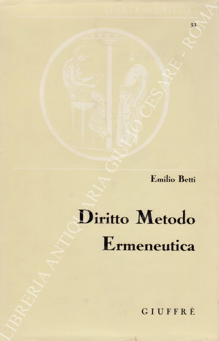 Diritto Metodo Ermeneutica